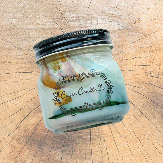 8 oz Candle Jars - Oak + Vanilla
