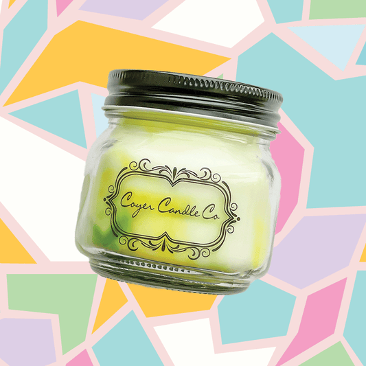 8 oz Mason Jars - Cucumber Lemon