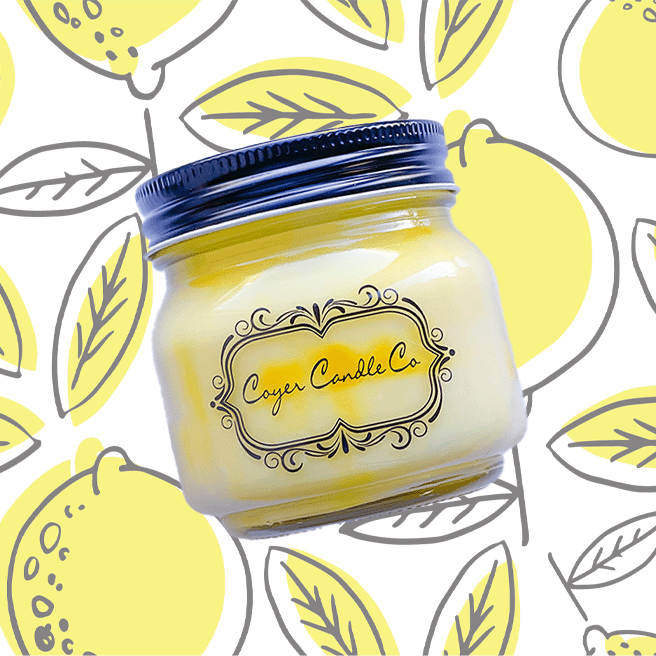 8 oz. Candle Jar – Sunburst Lemon Bars