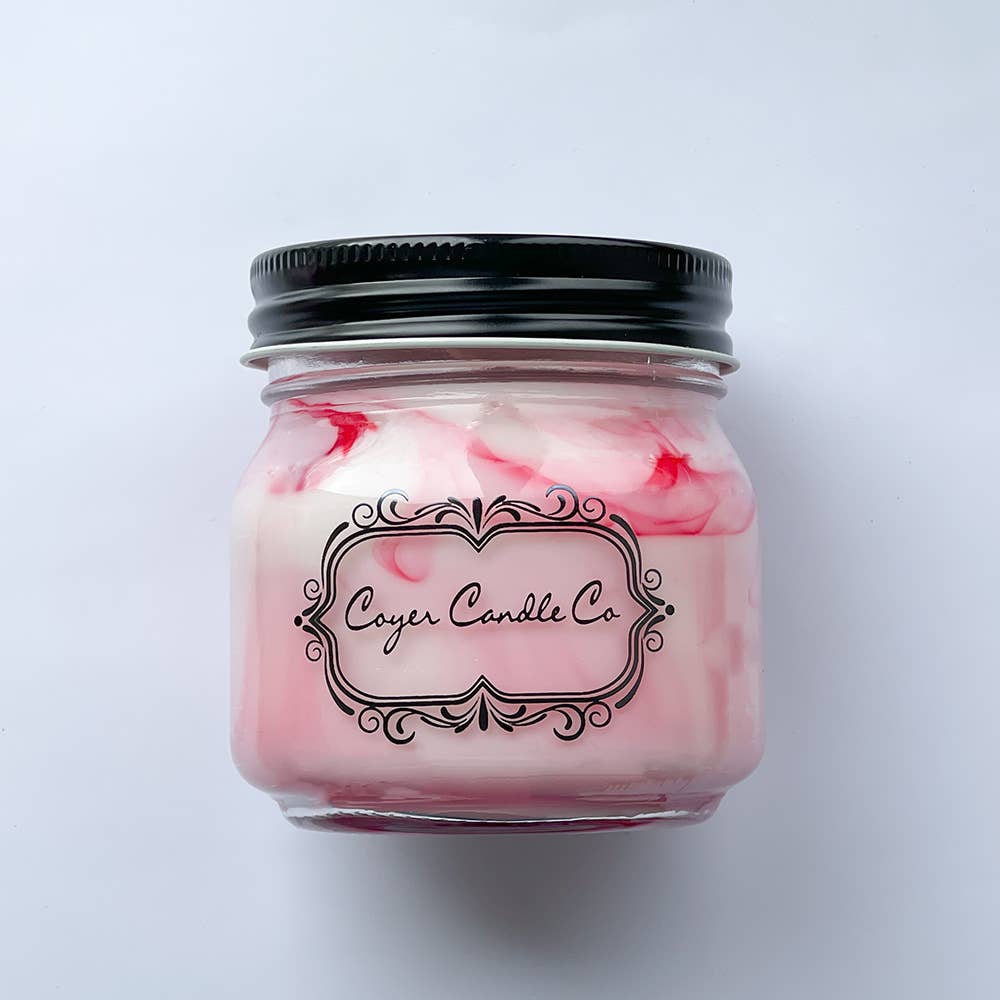 8 oz. Candle Jar – Pink Champagne 🍾✨
