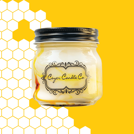 8 oz Candle Jars - Bees Knees Honey