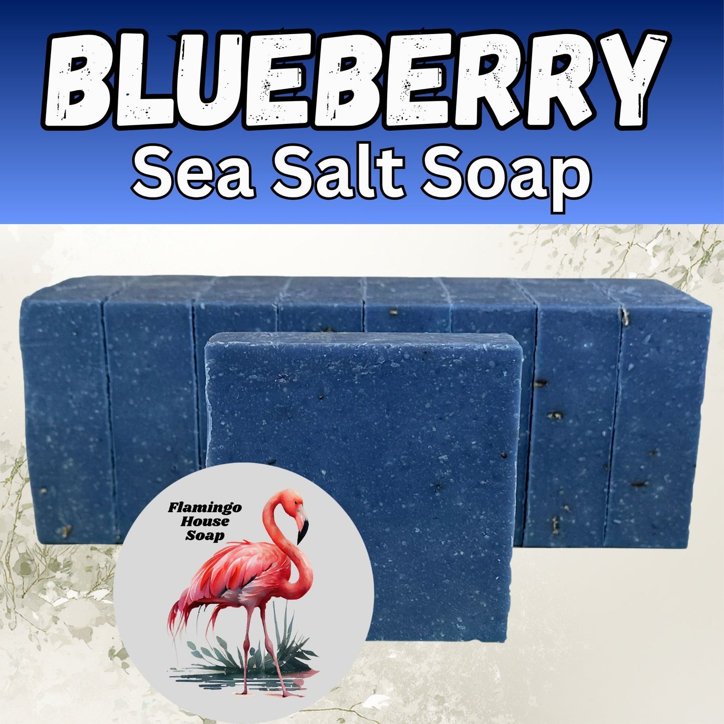 Buleberry Sea Salt Soap Bar